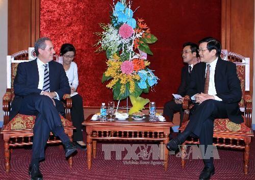 Truong Tan Sang reçoit le représentant américain au commerce - ảnh 1